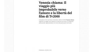 Venezia chiama: il viaggio più improbabile verso l'amore e la libertà